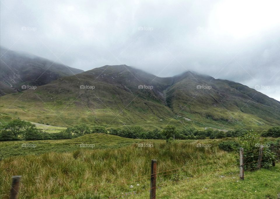 Scottish highlands