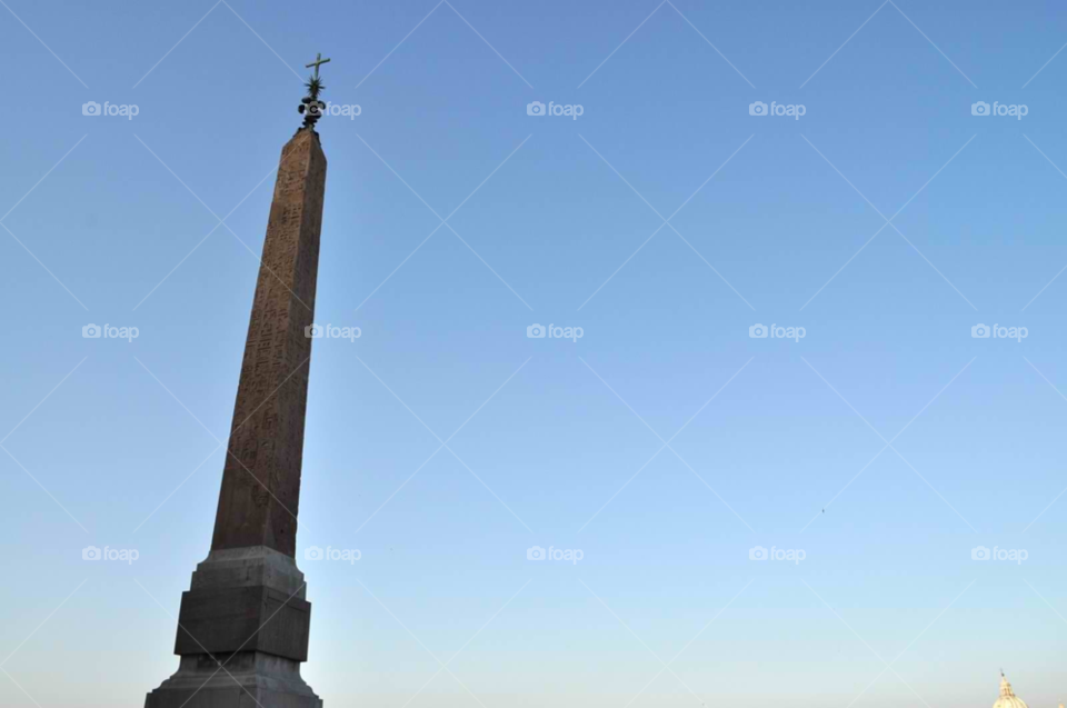 italy rome blue sky obelisk by micheled312