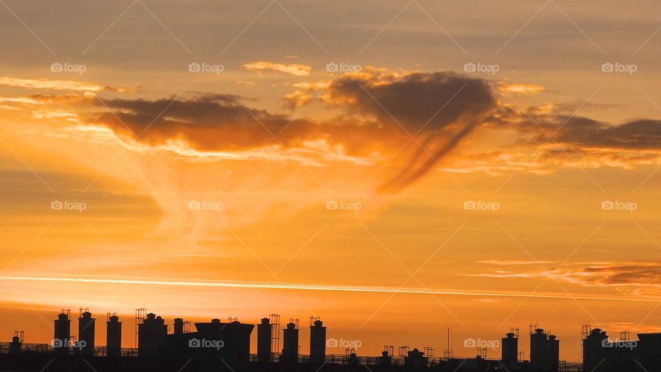 strange clouds