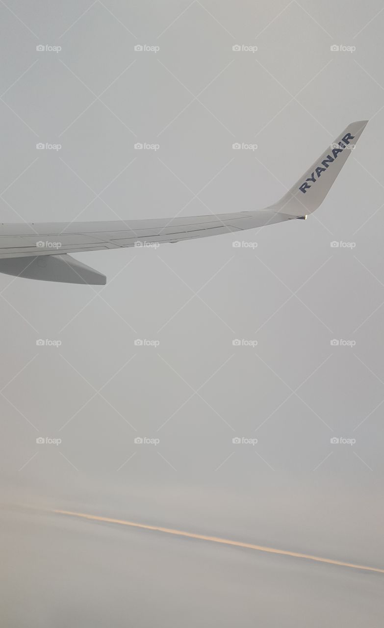 the beauty and excitement at every dip in the gray clouds