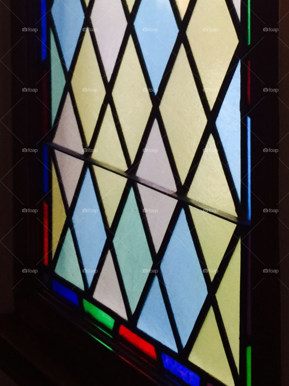 Stained glass window