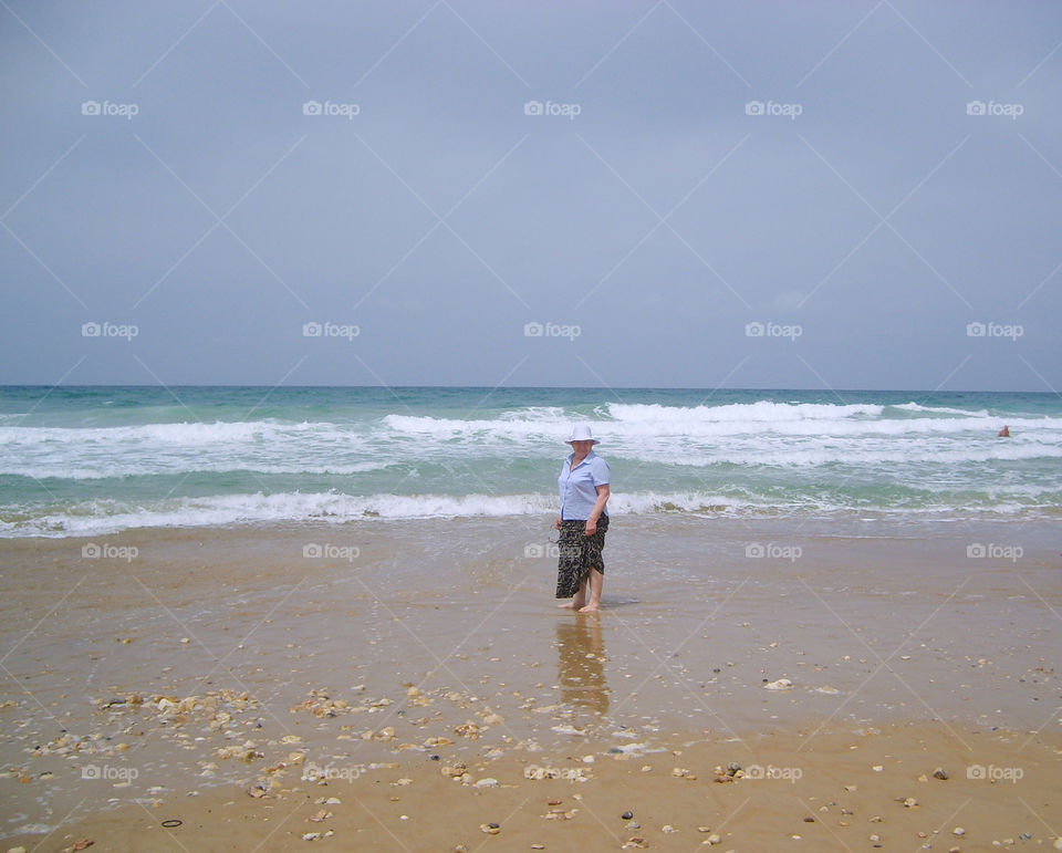 Girl on the beach