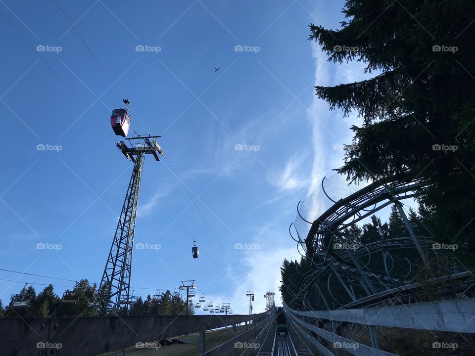 Summer toboggan run - Sommerrodelbahn 