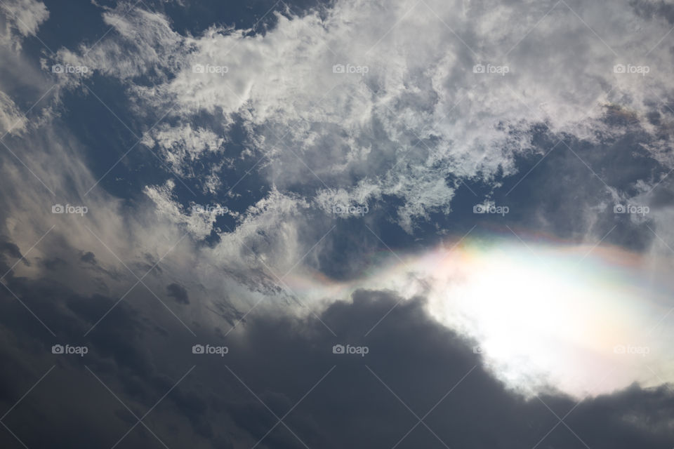 Rainbow cloud 