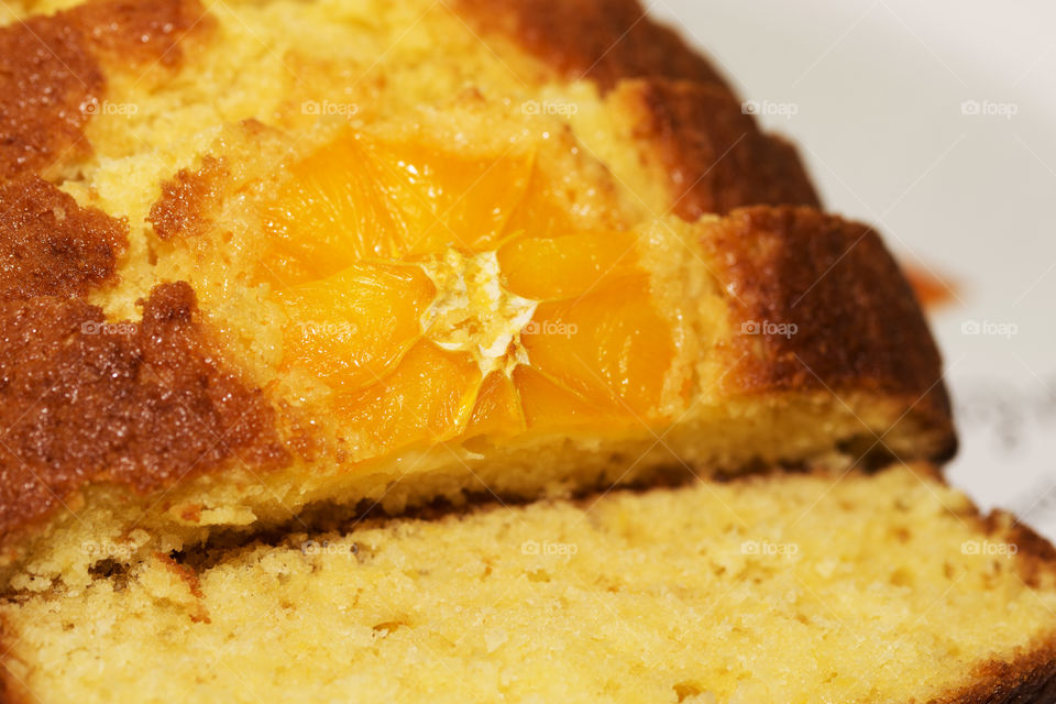 Delicious and fluffy homemade orange bread