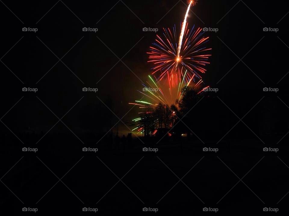 Winter Fireworks