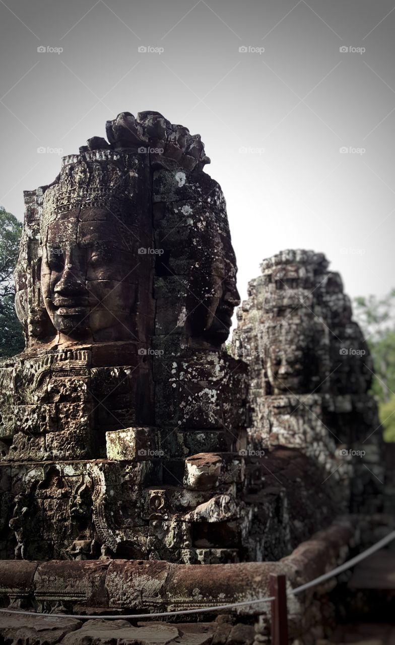 bayon temple, angkor wat, siem reap, cambodia