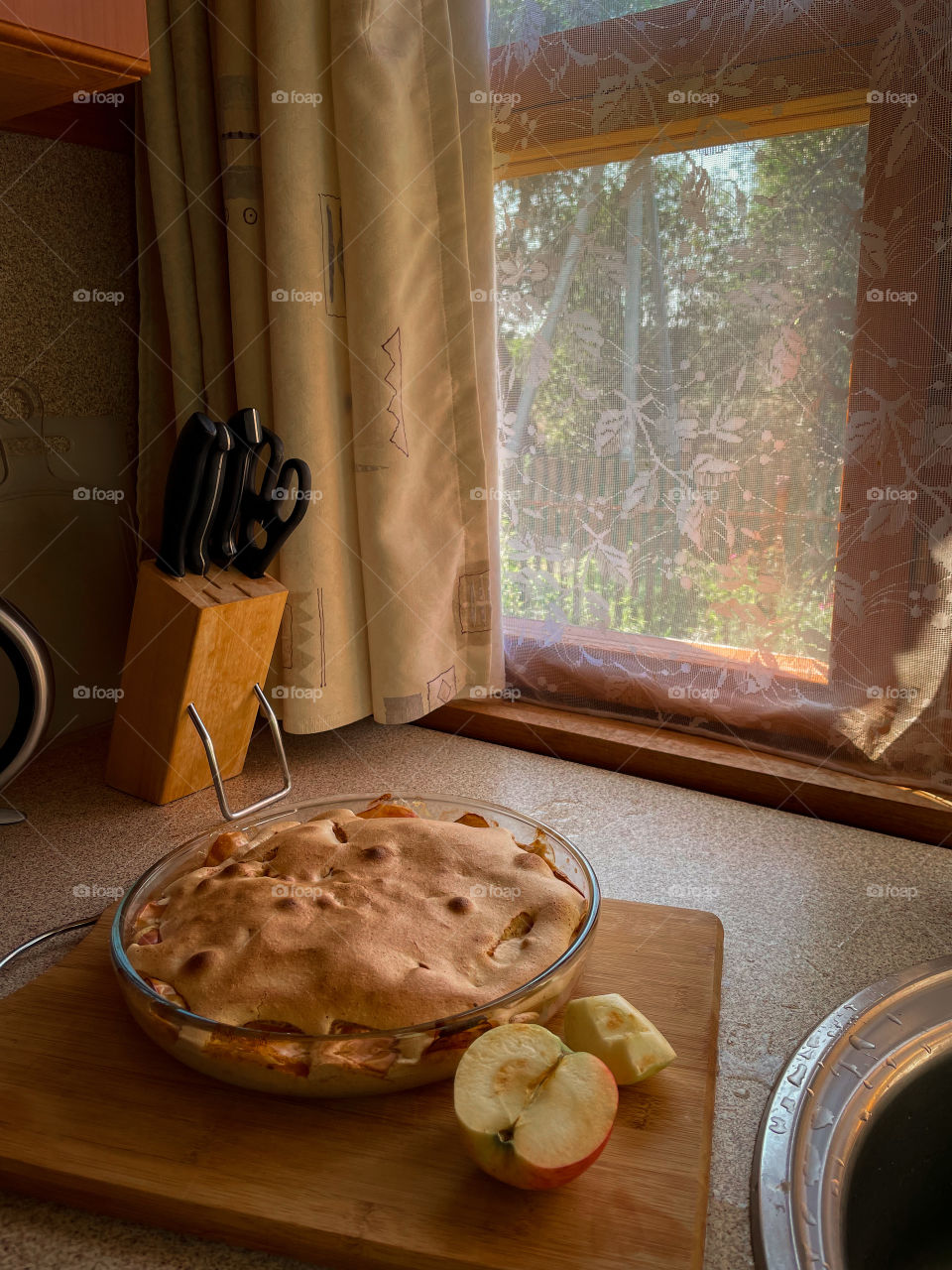 Charlotte apple cake