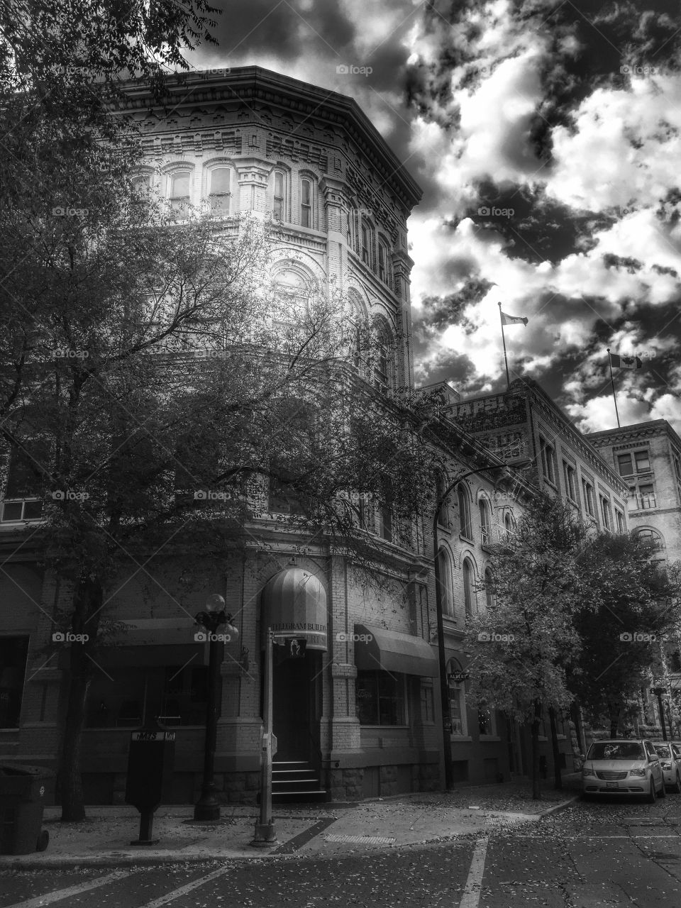 Black and white, architecture,building 