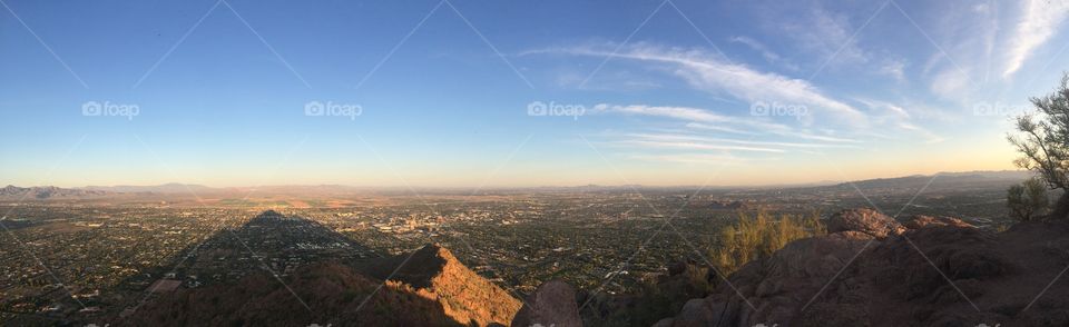 View from Camelback Mtn, Arizona