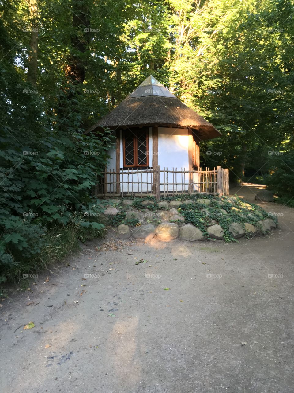 Heritage Hut in a park in my town.