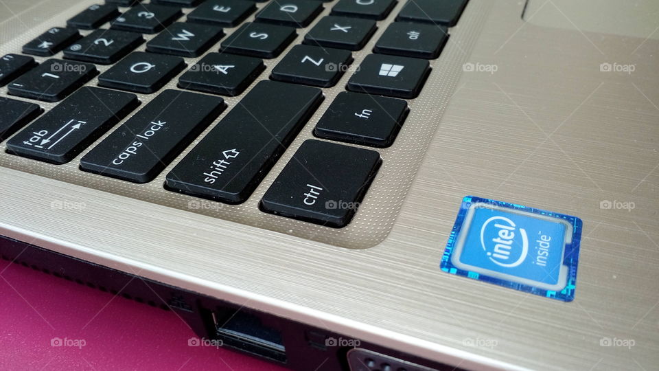 Work laptop keyboard