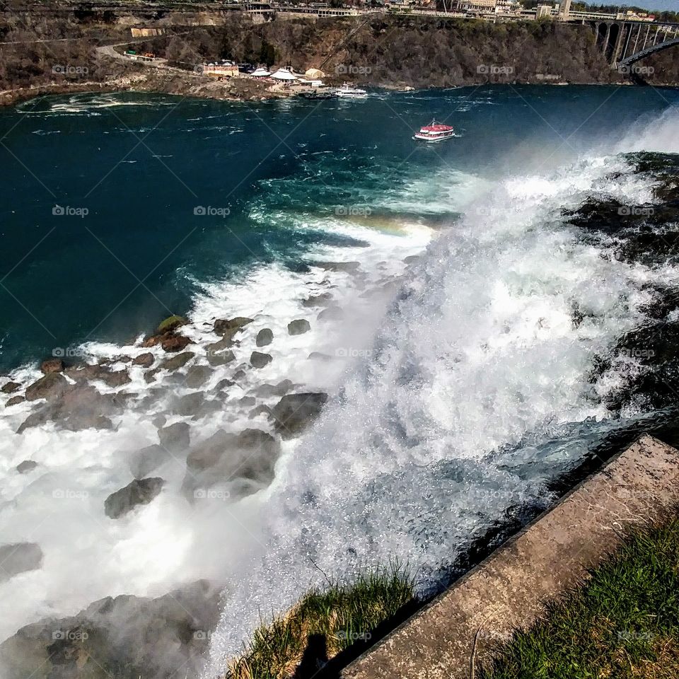 Scenic view of the Falls