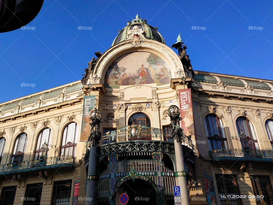 Prague historic building