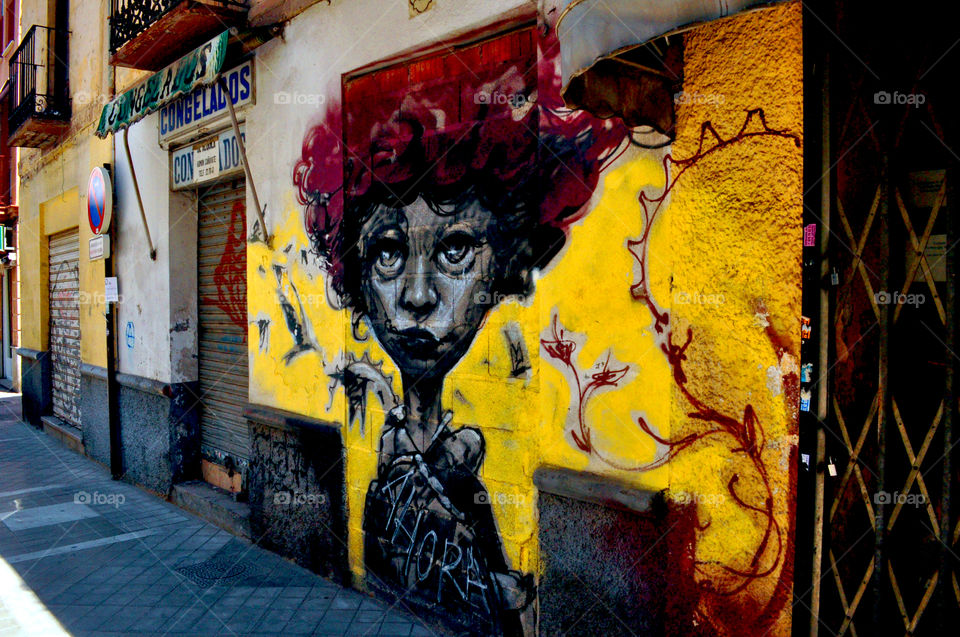 Street Art in Granada, Spain
