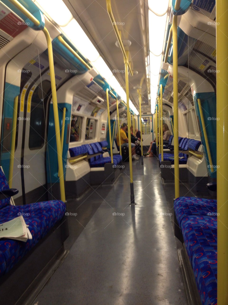 london empty tube quiet by noisydavid