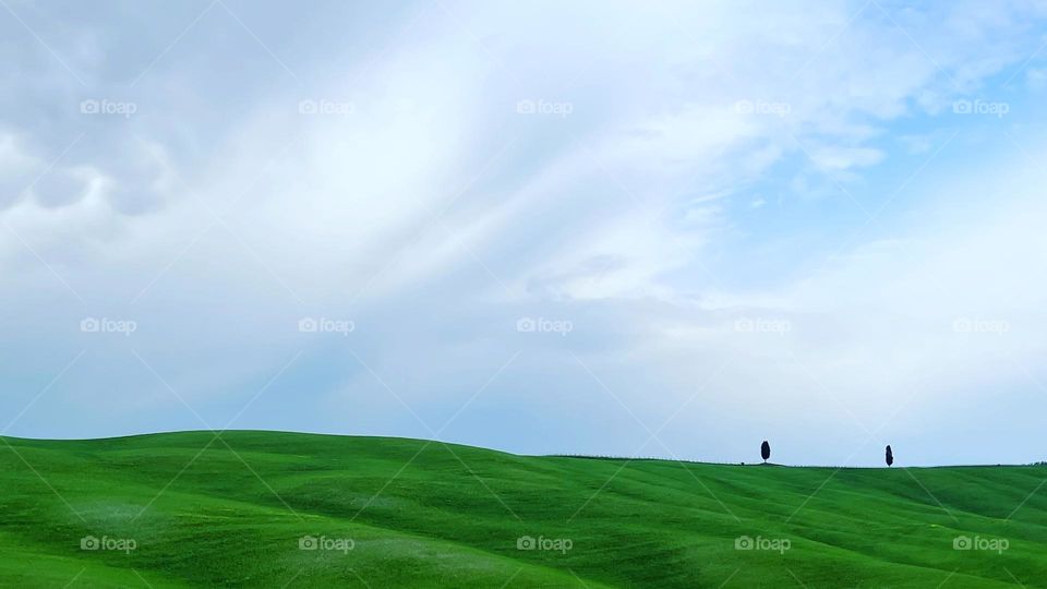 Landscape in Tuscany 