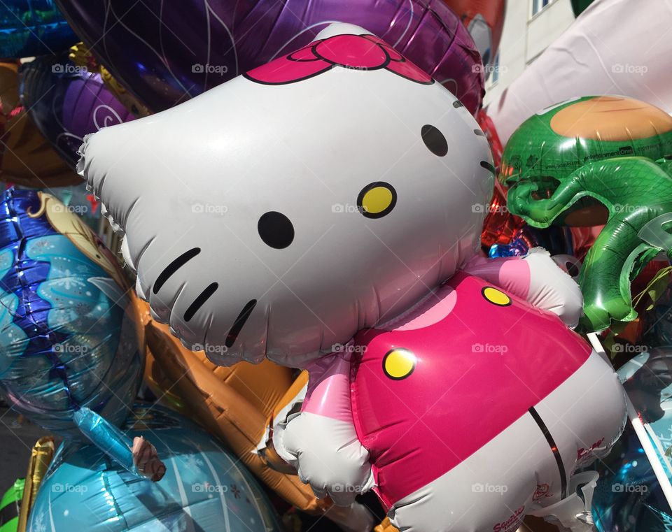 Hello kitty ballon, festival