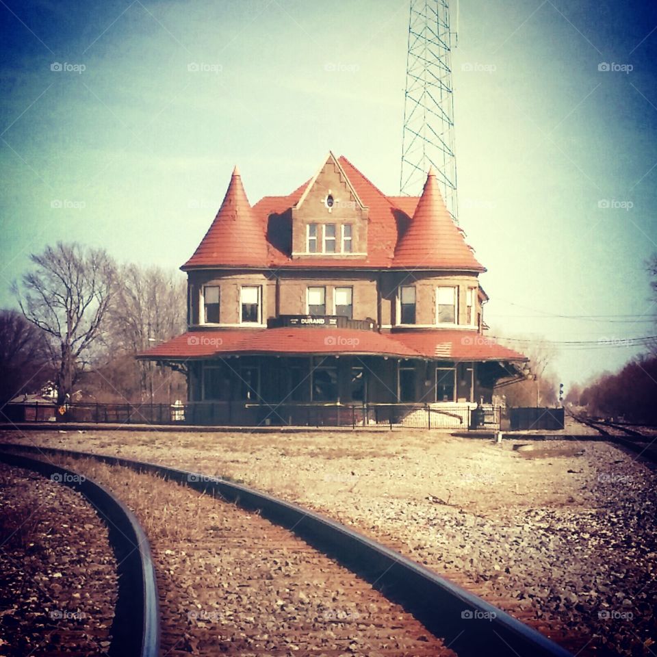 Railroad Heritage. Durand Michigan Depot