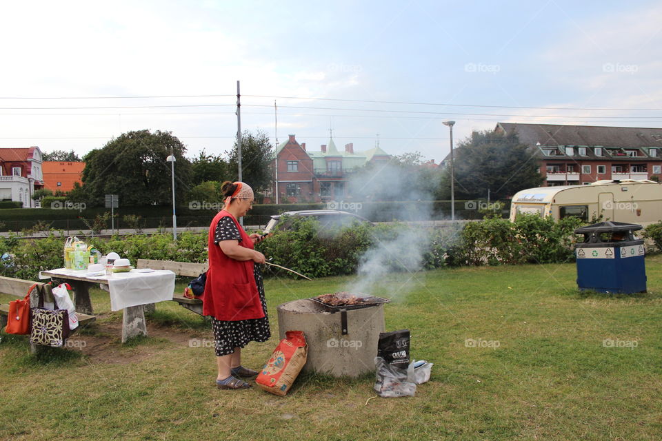 Grillning. BBQ. Шашлык машлык.