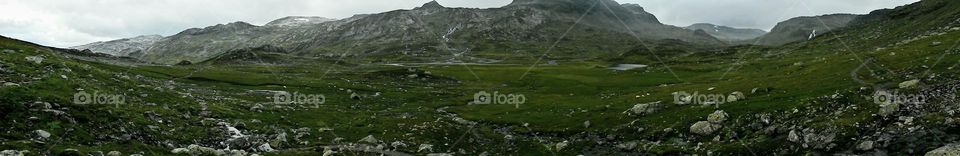 The rough nature in Norway