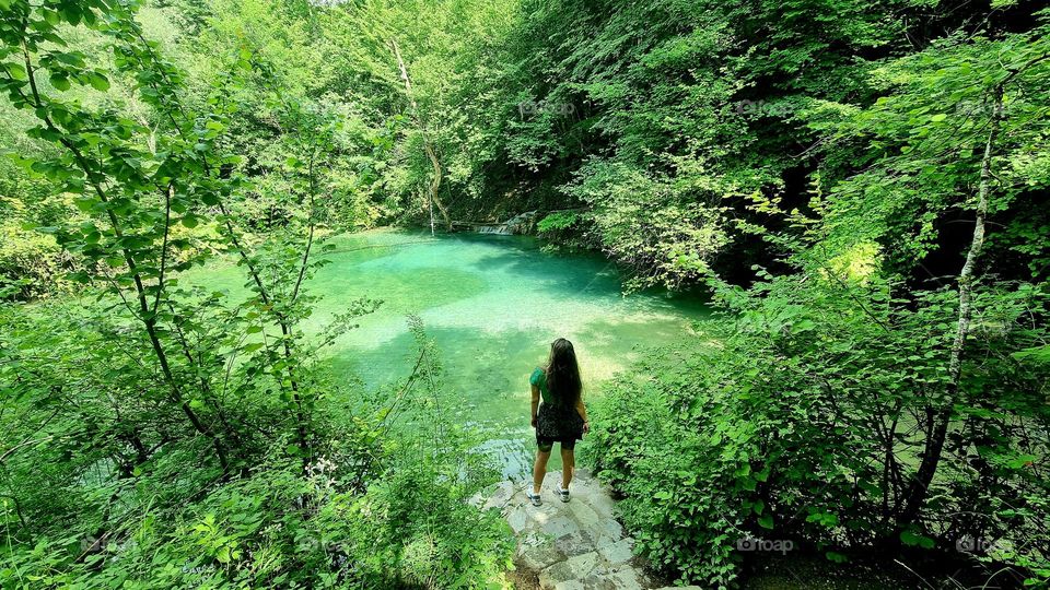 A trip at the lake skra