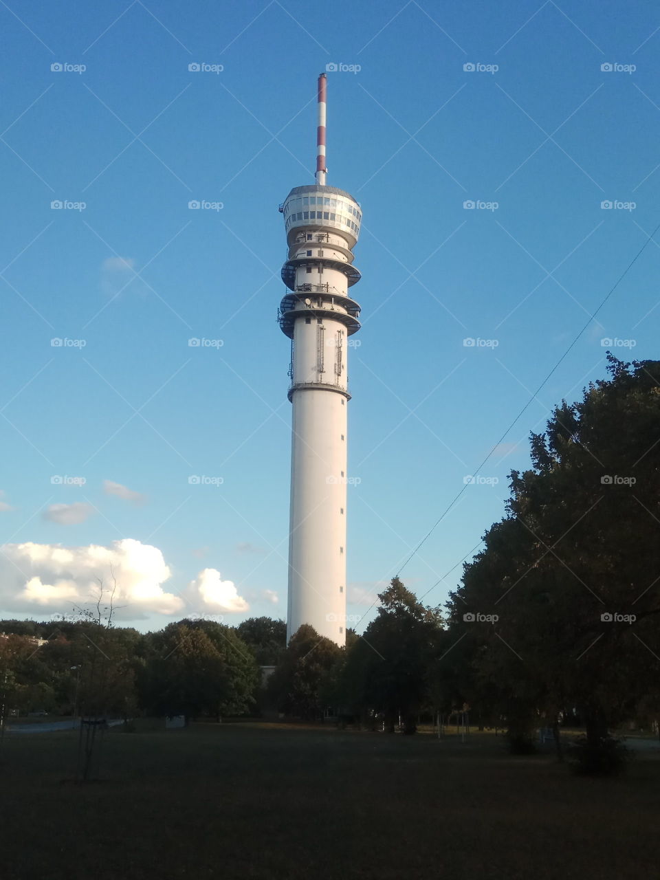 television tower of Schwerin Germany