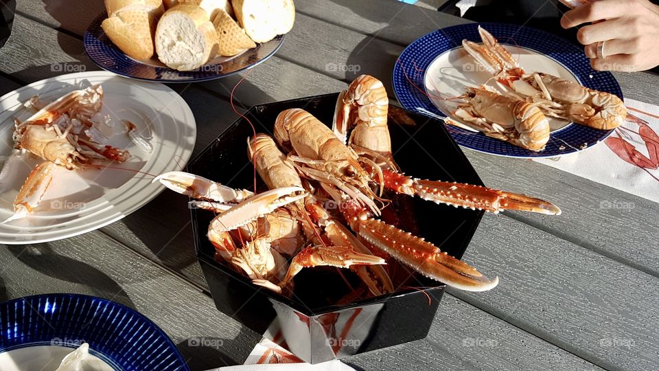 Seafood crayfish party 