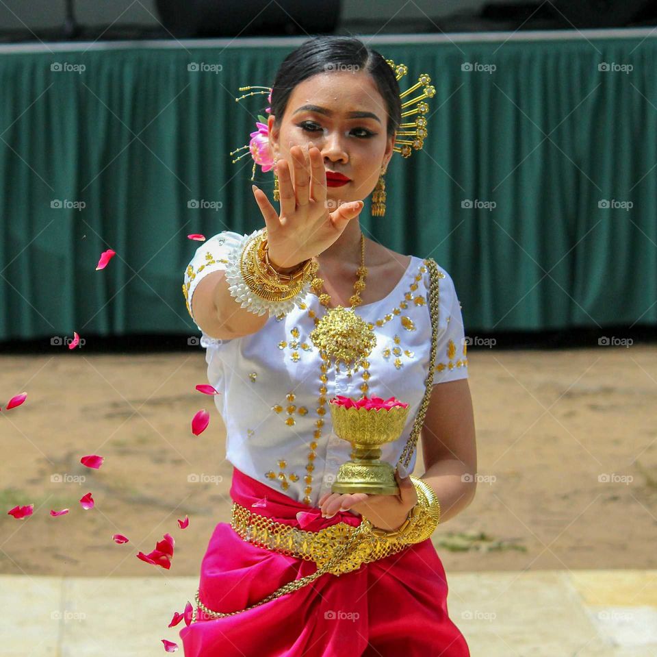 Asian Flower Dance
