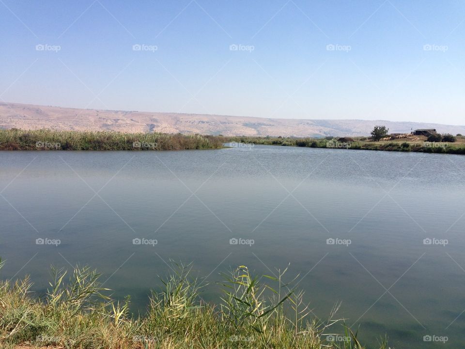 Lake. Israeli lake