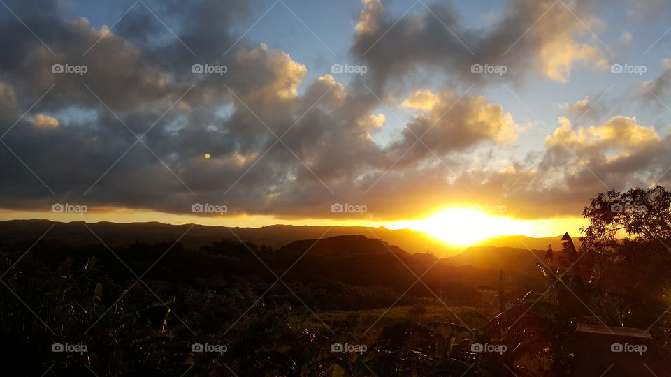 Southern Guam sunset