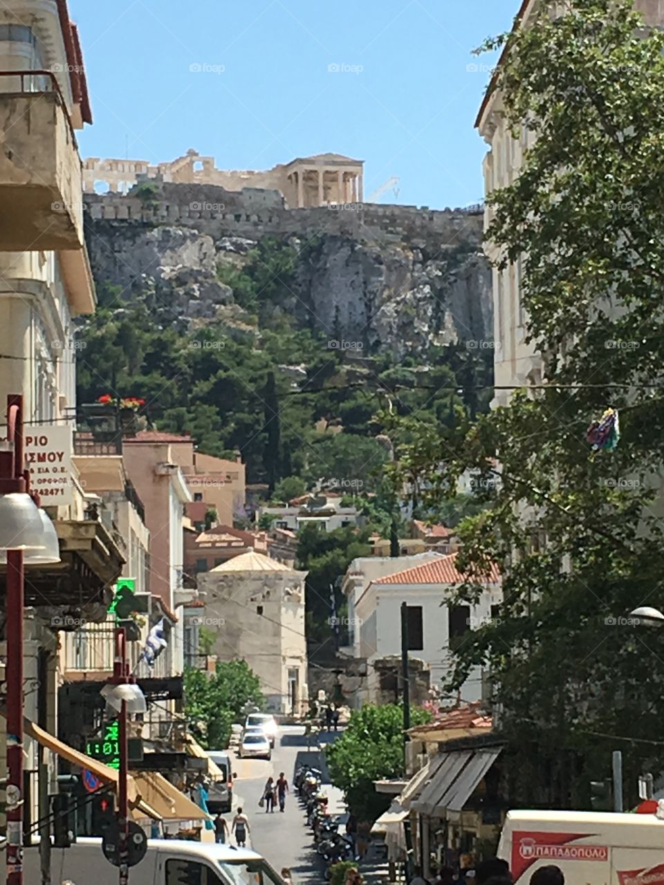 A Street in Athens, Greece