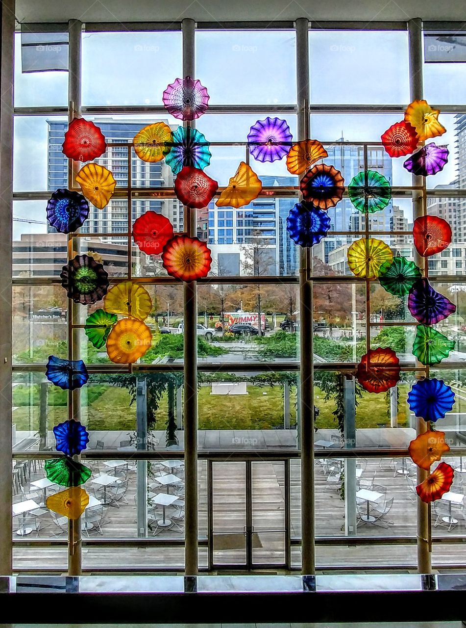 Dallas Museum of Art window