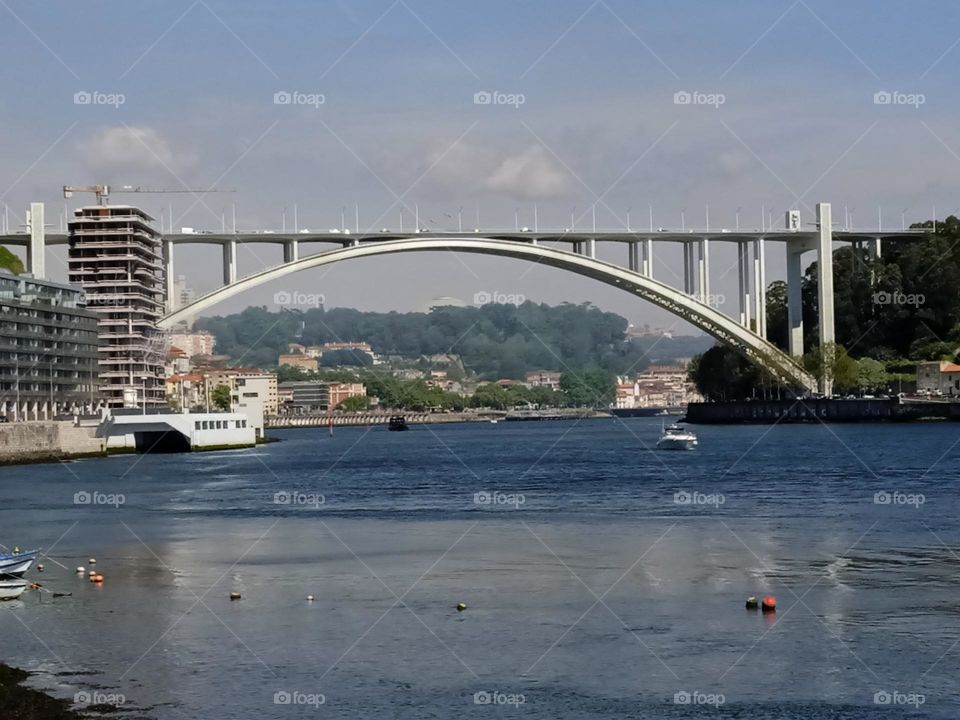 bridge over the Douro river in Porto