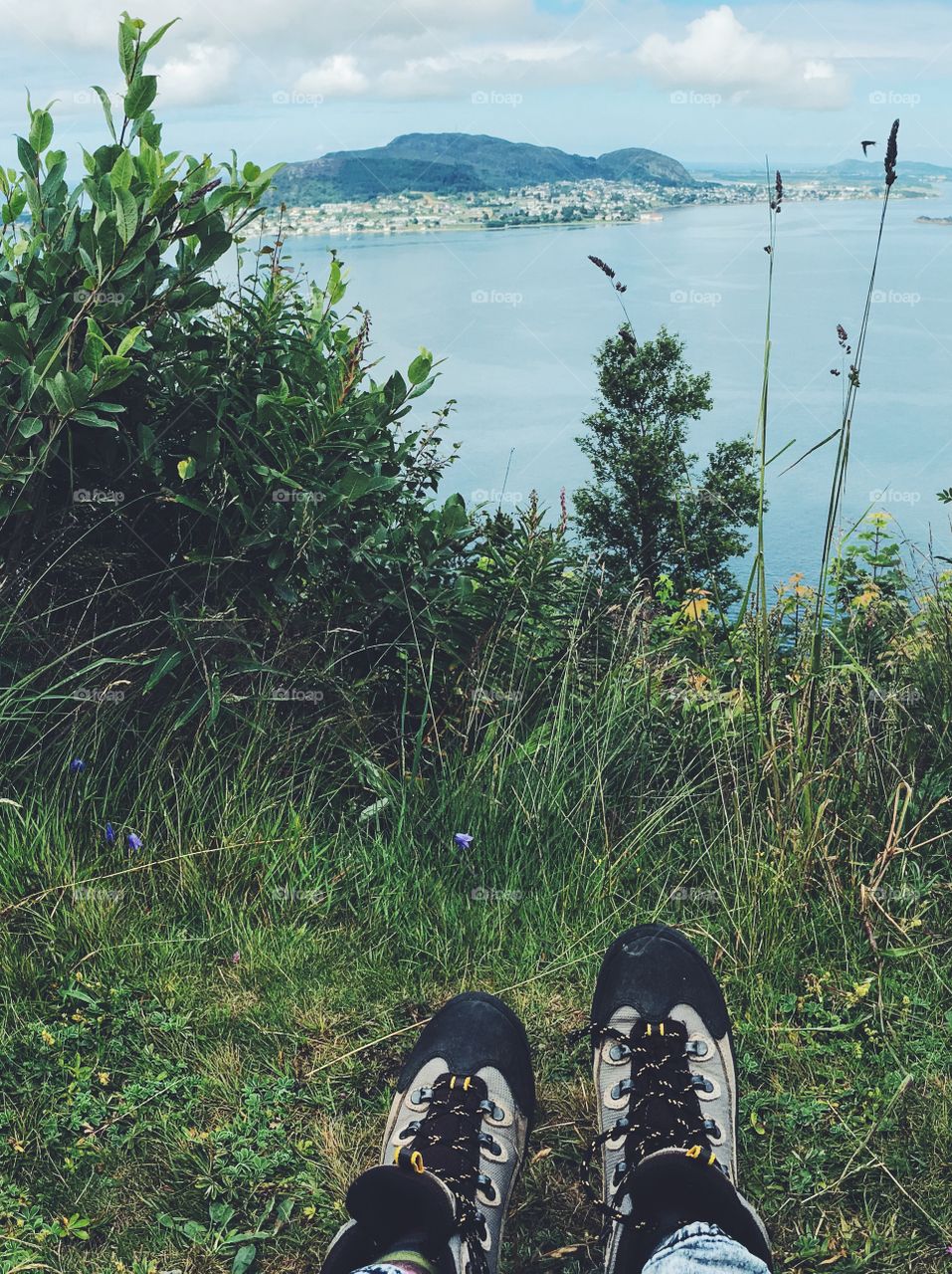 Hiking boots in Norway 