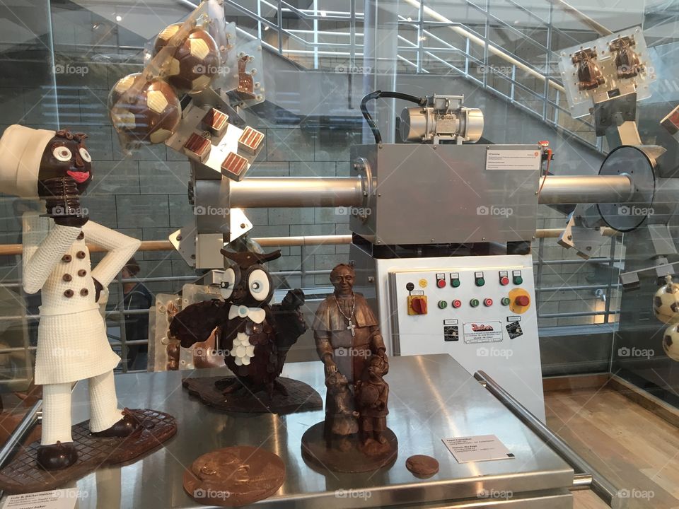 In a Chocolate Museum, Cologne Germany