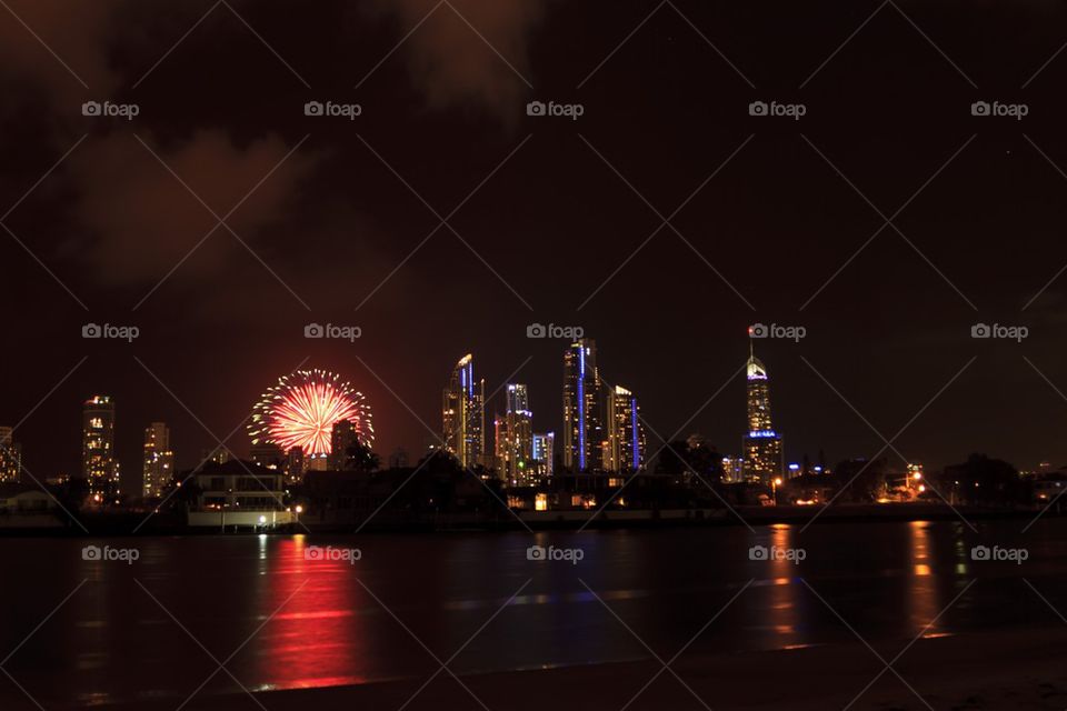 NYE Fireworks Gold Coast