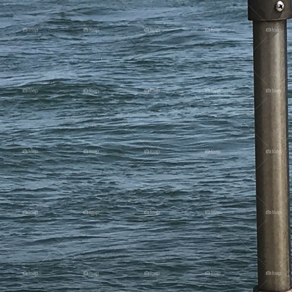 Bars on water ocean bay