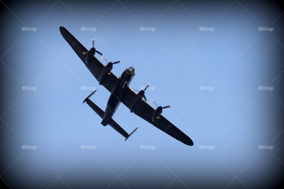 plane raf propellers air show by leonbritton123