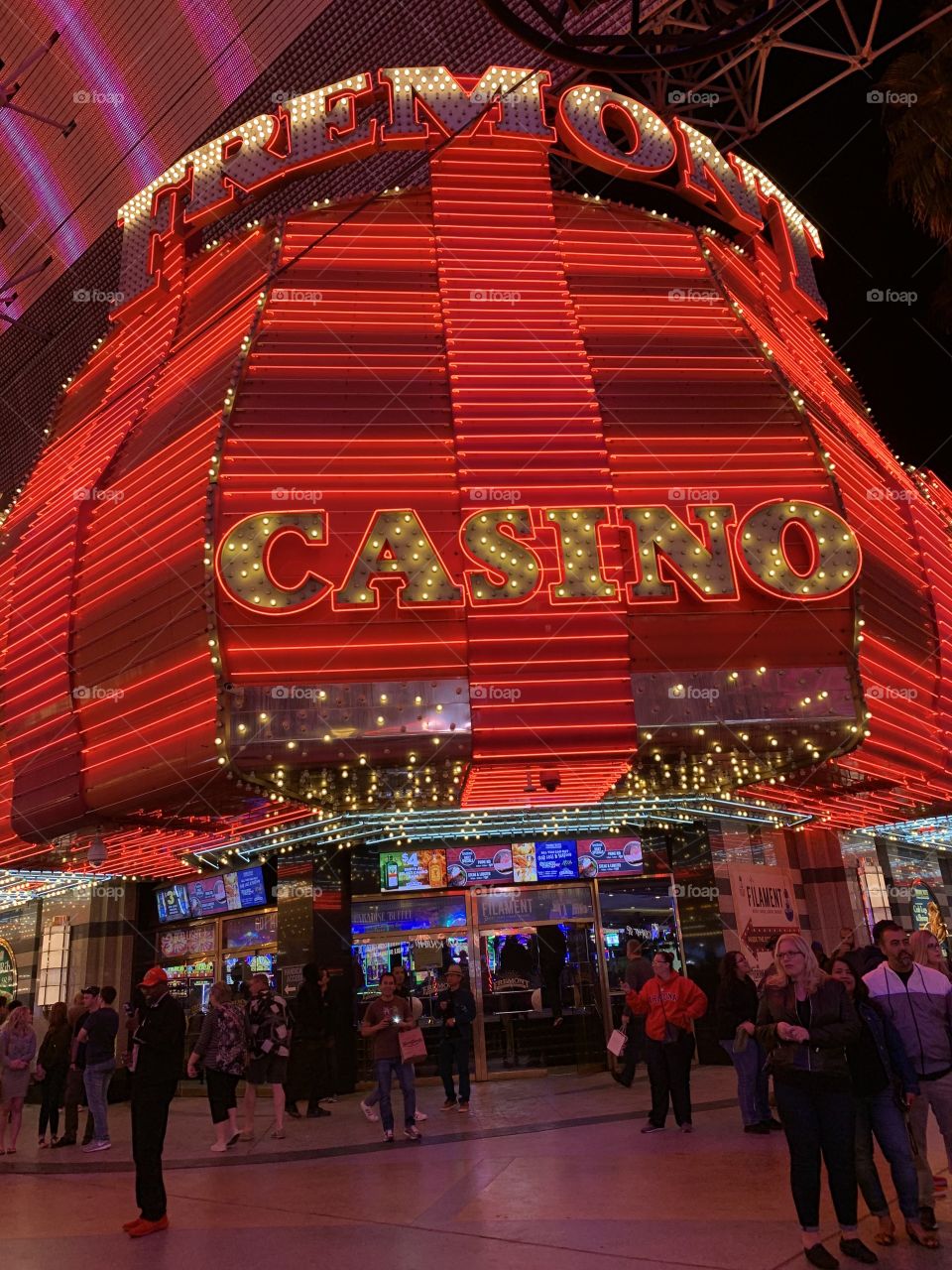 Casino, Neon, Travel, Street, Carnival