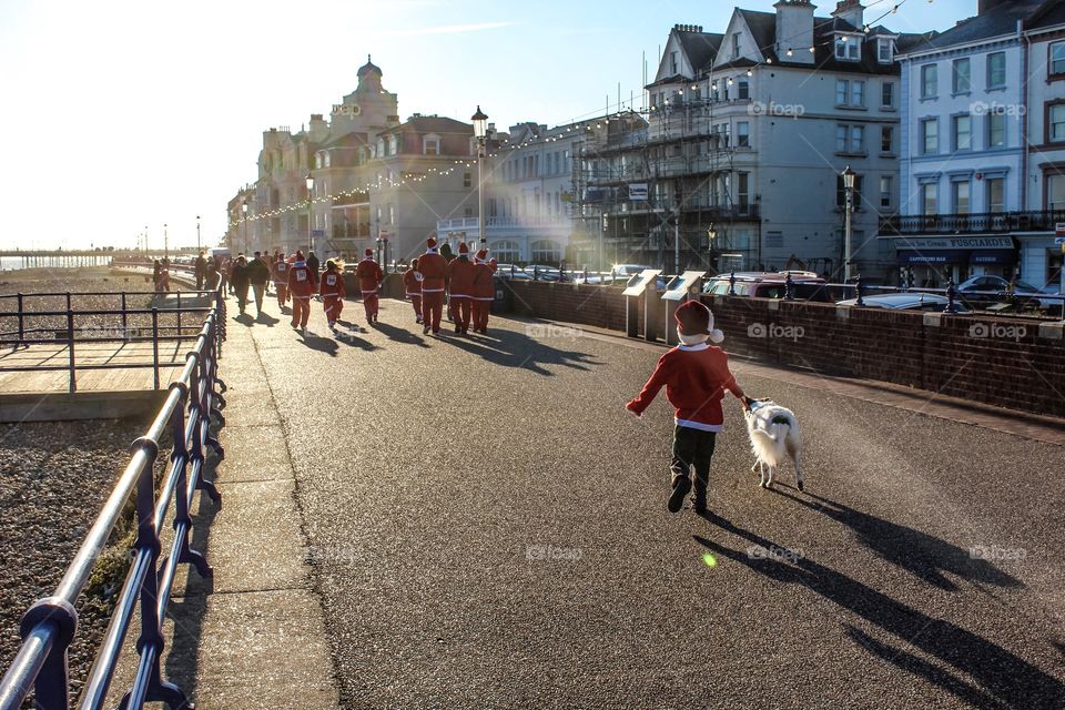 Santa run