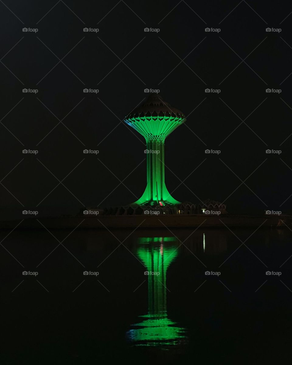 Al Khobar Water Tower, the city's most iconic feature.