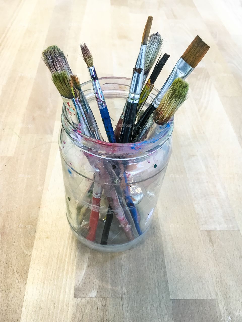 Brushes for painting