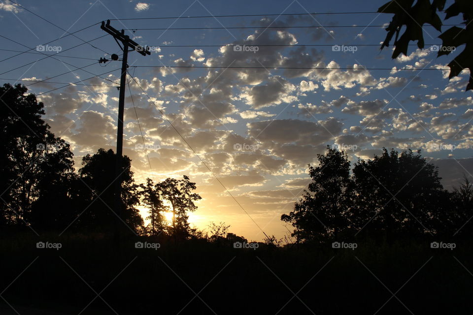 Partly Cloudy Sunrise