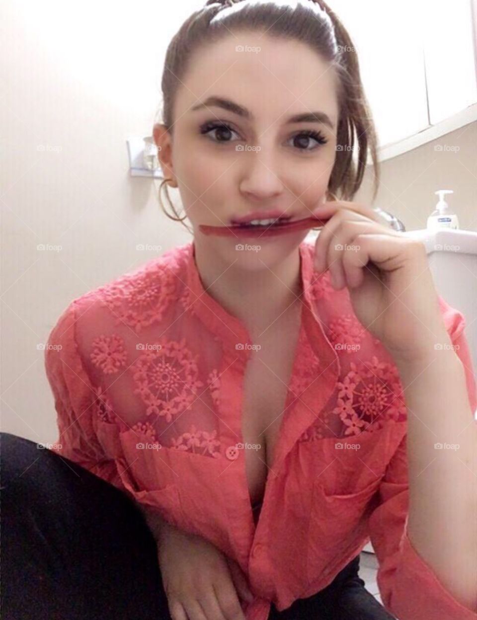 I chew on things. I’m weird yup