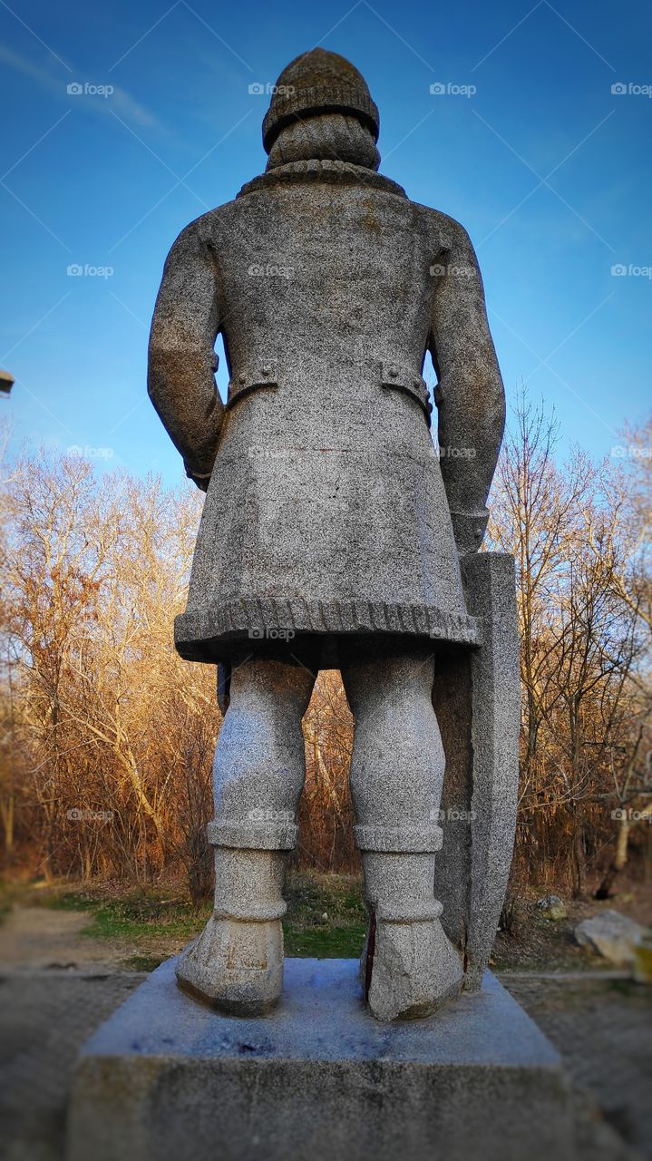 Asparuhov warrior -backside