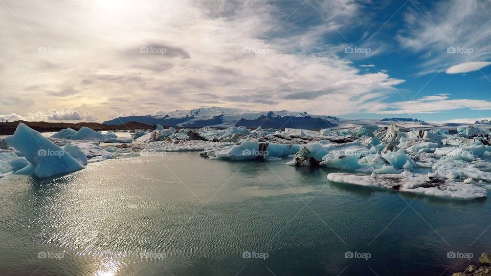 Glacier lagoon 