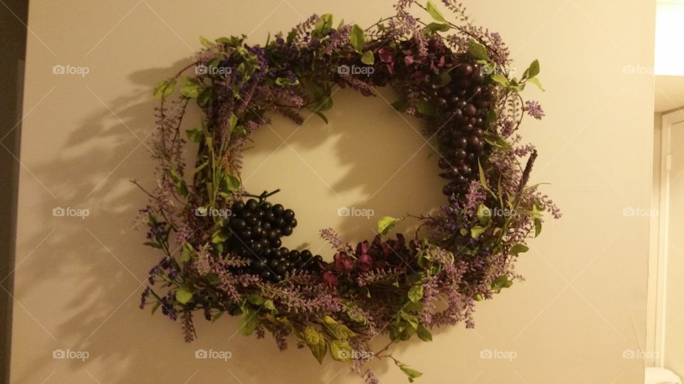 grape wreath