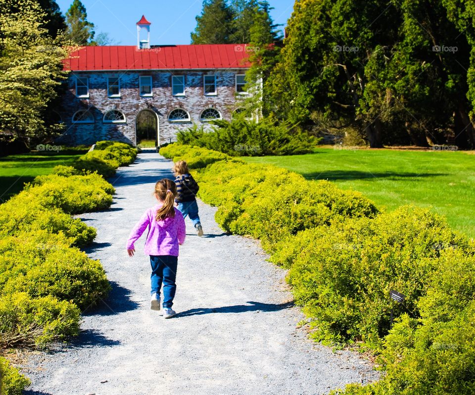 Children Running