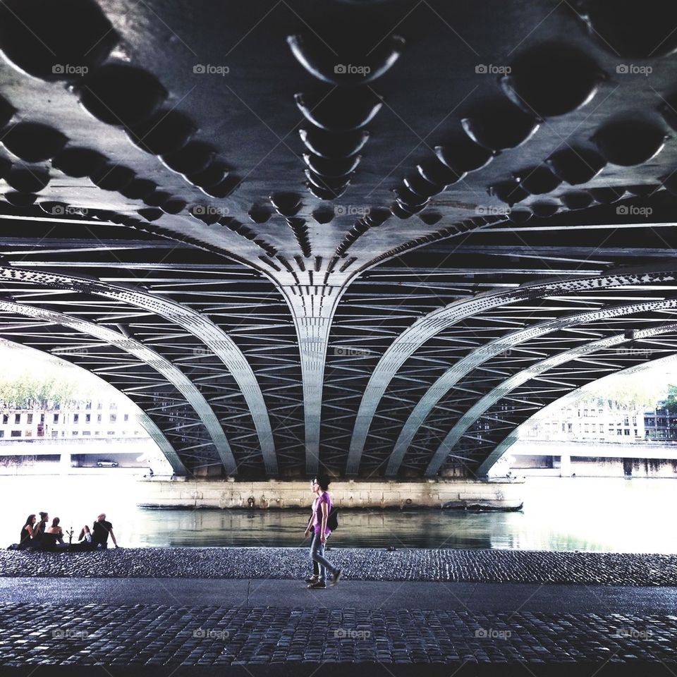 Under the bridge